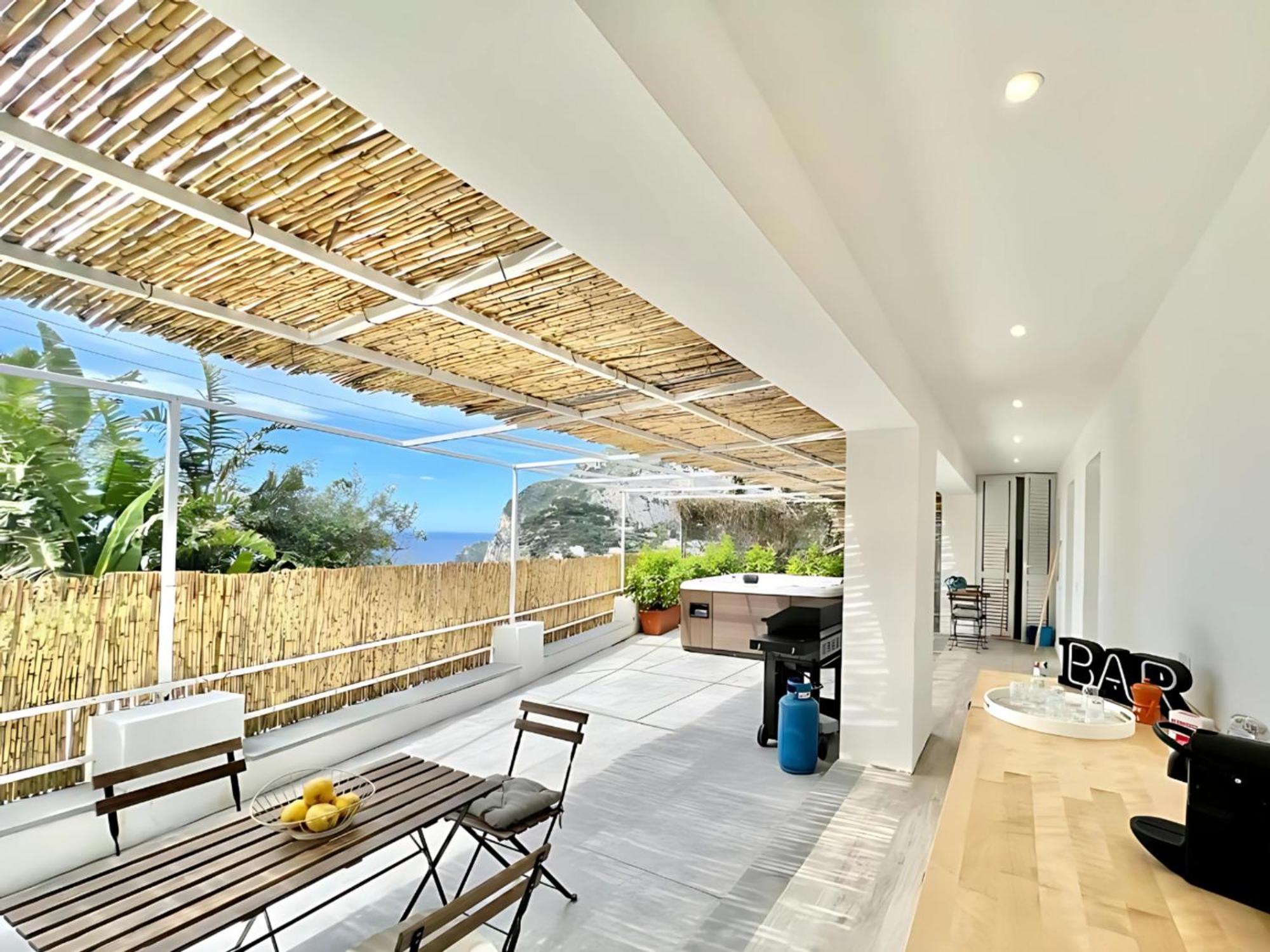 Appartamento Casa Nannina - Seaview Terrace With Jacuzzi In Capri Esterno foto
